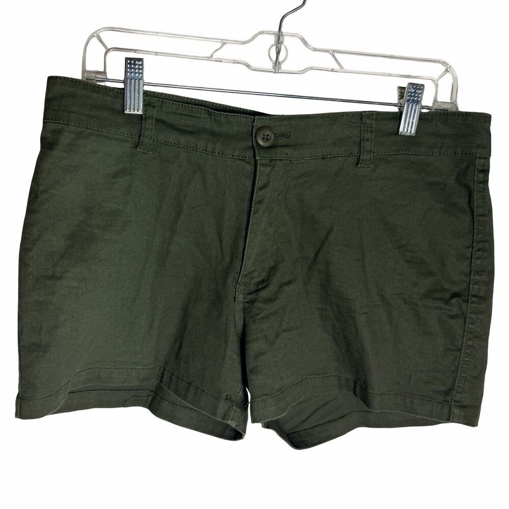 Rothco Mini Shorts Women's Size Large Army Green Tactical Stretch 3" Inseam